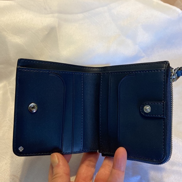 kate spade Cameron Lemon Zest Small Zip Bifold Wallet - Picture 6 of 10